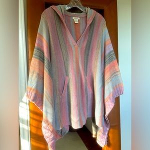 Sundance 100% cotton poncho S/M